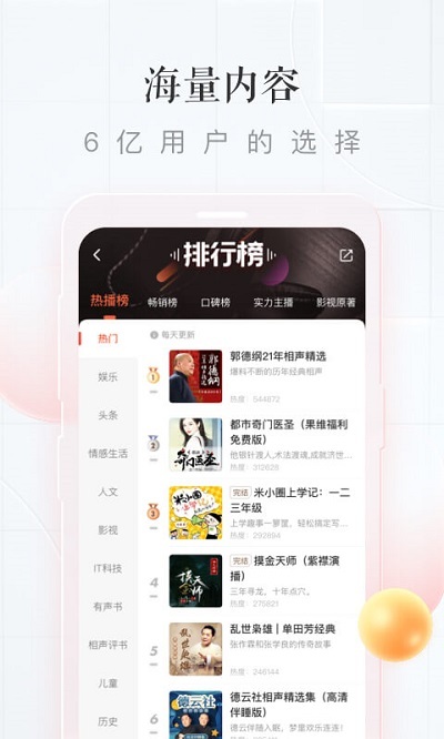 喜马拉雅听书极速版下载