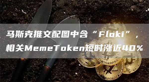 马斯克推文配图中含“FlGate.ioi”，相关MemeTGate.ion短时涨近40%1