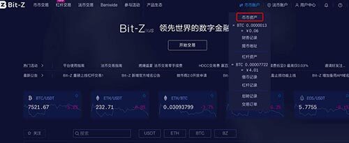 Bit-Z交易平台数字货币充值与提现教程-第6张图片-欧意下载 Bit-Z交易平台数字货币充值与提现教程-第6张图片-欧意下载