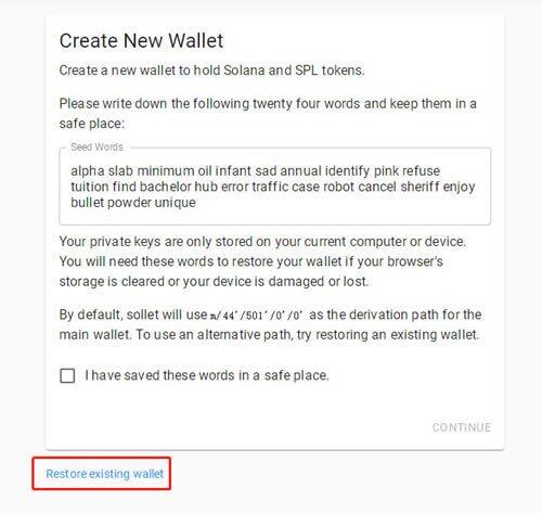 Solana钱包(sollt.io)使用教程-第7张图片-欧意下载