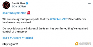 Wickens项目Discord服务器遭攻击