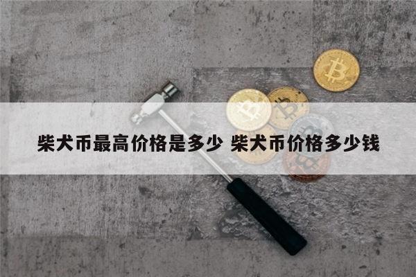 柴犬币最高涨到多少 柴犬币最新行情-第1张图片-欧意下载