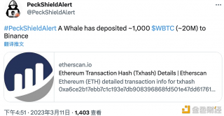 054dd开头地址向BIAN转入1000枚WBTC