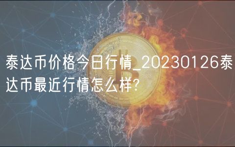 泰达币价格今日行情_20230126泰达币最近行情怎么样?-第1张图片-欧意下载