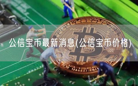 公信宝币最新消息(公信宝币价格)-第1张图片-欧意下载