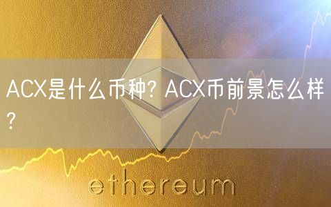 ACX是什么币种? ACX币前景怎么样?-第1张图片-欧意下载