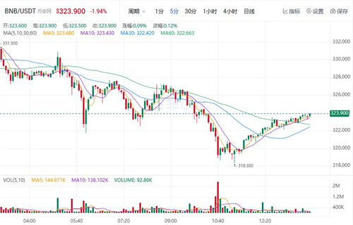 BNB今日最新行情消息 BI安币今日价格行情-第1张图片-欧意下载