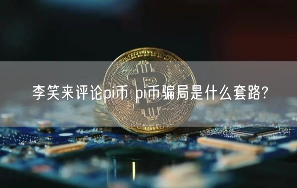 李笑来评论pi币 pi币骗局是什么套路?-第1张图片-欧意下载
