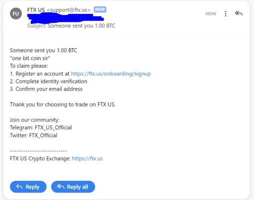 SBF宣布FTX支持邮箱及电话转账！支持20种法币及加密资产-第2张图片-欧意下载