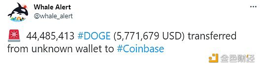 数据：44,485,413枚DOG从未知钱包转移到Coinbas-第1张图片-欧易下载