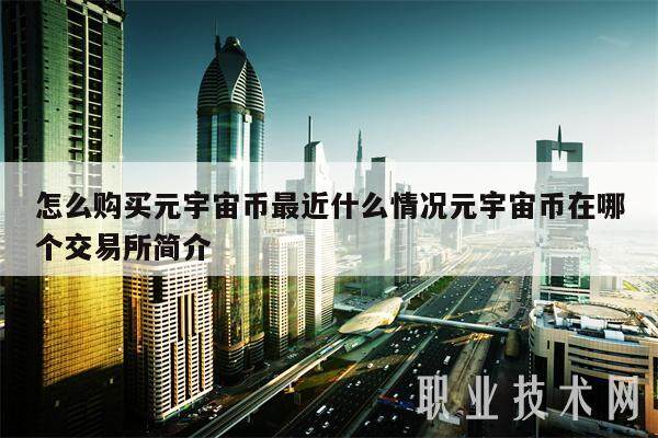 怎么购买元宇宙币最近什么情况元宇宙币在哪个交易所简介-第1张图片-火网交易所下载