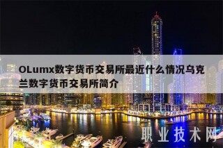 OLum数字货币交易所最近什么情况乌克兰数字货币交易所简介