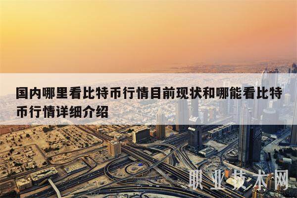 国内哪里看比特币行情目前现状和哪能看比特币行情详细介绍-第1张图片-火网交易所下载